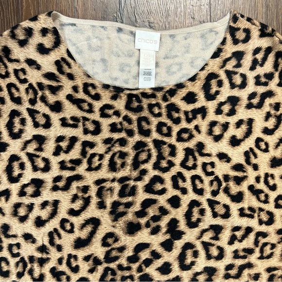 Chico’s Animal Chianti Cape SZ OS - Picture 3 of 8
